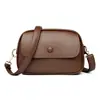 Moda de Comercio Exterior Bolso para Mujer de Mediana Edad 2025 Nuevo Versátil Multicapa Gran Capacidad Bolso de Hombro Único Cruzado Piel Suave Bolso para Teléfono