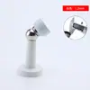Batente de Porta Estendido Invisível de Aço Inoxidável Sem Furos Sucção Magnética Forte na Parede Topo da Porta Para-choque de Porta de Banheiro Batente de Porta Anti-Colisão Sucção no Chão