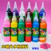 Materiales de Arte para Niños Sello Esponja Redonda Bolígrafo Pincel Jardín de Infancia DIY Educación Temprana Herramienta para Frotar Pintura Graffiti