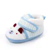 Zapatos para Bebé de 0-1 Año Primavera y Otoño Zapatos de Algodón para Recién Nacidos Suela Suave Zapatos para Niños Pequeños Invierno Terciopelo 2251