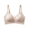 Base líquida sin rastro ropa interior mujer soporte suave realzar recoger recoger pechos laterales prevenir flacidez delgado cómodo sujetador sujetador transpirable