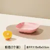 Plato de Dibujos Animados Lindo para Desechar Huesos con Alto Atractivo Estético, Plato Pequeño para Mesa de Comedor en Casa, Plato Duradero para Snacks, Plato para Frutas