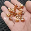 Semilla de hielo ágata roja cuentas de tres ojos Jade cuentas sueltas Jarrón noble Diente de tigre cuentas de un ojo Accesorios para joyería de 10 mm