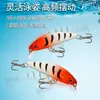 Isca Artificial Submersível Transfronteiriça Minnow Tremor Afundante Toda Água Isca Dura Micro Isca com Chocalhos para Pesca Marítima