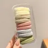 Elásticos de Cabelo em Lata para Mulheres 2026 Novo Estilo Alta Elasticidade Corda de Cabelo Durável Que Não Danifica o Cabelo Elástico Acessórios de Cabelo