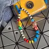 Ins Dopamine Bear Smiley Face ccd Cordón Cordón Cadena para Funda de Teléfono Móvil Dialit Cuerda de Mano Anti-Pérdida DIY con Cuentas