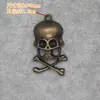 Joyería vintage DIY cráneo estéreo esqueleto de palma cráneo de pájaro poker Dragón Demonio alas de copo de nieve accesorios