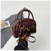 Bolsa Transversal de Ombro Único de Moda Casual Design de Nicho Novo 2025 Textura Moderna Coreana Versátil