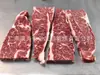 Bife de Costilla Angus Fénix Morado Australiano 243, Carne a la Parrilla BBQ Alimentada con Grano, Carne de Copo de Nieve para Hot Pot