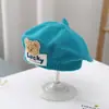 Chapéu de Bebê Estilo Primavera e Outono para Meninas, Chapéu de Tricô de Lã Princesa para Recém-nascidos e Crianças Pequenas, Fofo e Super Adorável