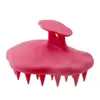 Escova de Silicone Pronta para Uso do Fabricante, Escova de Massagem, Pente de Massagem, Escova de Limpeza do Couro Cabeludo, Artefato para Shampoo e Pentear Cabelo