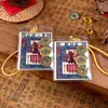 Pegatinas para Teléfono de Billetes Plateados Atrae-Dinero Pintadas a Mano de la Montaña Longhu, Talismán Cultural y Creativo de Riqueza Atrae-Dinero de Oración del Templo Taoísta, Suministro para Transmisiones en Vivo