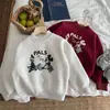 Sudadera de otoño e invierno para niños y bebés, con forro polar, gruesa, diseño de Mickey Mouse de dibujos animados, unisex, lana de alpaca, cuello redondo, sin capucha, top grueso de polar