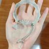 "Lago Taihu" Nuevo Loto Chino Dosel Pulsera Antigua para Mujer Nicho Lujo Ligero Pulsera de Gama Alta 2023 Nuevo Pulsera de Borla