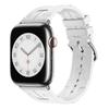 Adecuado para Correa de Apple Watch 11ª Generación, Correa de Caucho de Flúor Mismo Estilo Conector de Tubo en U Ultra2 Iwatch910