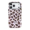 Funda para Teléfono Móvil Pod Film Dos en Uno Personalizada con Fotos Adecuada para Apple 17 Funda Protectora Funda para Teléfono Móvil Estampado de Leopardo Samsung S25