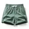 Shorts Holgados de Verano para Hombre de Seda de Hielo, Pantalones Cortos Casuales Delgados de Secado Rápido para Correr, Deportes, Fitness, Tres Cuartos para Hombre