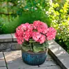 La Flor de Begonia Artificial Más Vendida de Amazon Temu Flor Falsa Decoración de Caja de Flores de Calle Flor Artificial Falsa Geranio