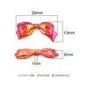 Acrílico Transparente Colorido con Agujero Pasante Accesorios de Lazo DIY Pulsera Hecha a Mano Collar Anillo Accesorios para Joyería Venta al por Mayor