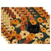 Manteles Temu Amazon Transfronterizos de Primavera y Verano con Flores Silvestres, Manteles de Temporada Adecuados para Fiestas y Cocinas