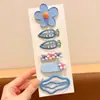 Pinzas para el pelo de niños para bebés y lactantes, pinzas para el pelo totalmente cubiertas de tela, lindas pinzas BB que no dañan el pelo, adecuadas para niñas con pelo fino y pelo de bebé