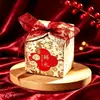 Nova Caixa Criativa de Doces para Casamento Estilo Chinês, Caixa de Embalagem para Lembrancinha de Casamento, Ovo de Casamento, Caixa de Doces para Casamento, Caixa de Papel