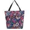 Bolsa Tote Plegable de Dibujos Animados de Flores Transfronteriza Forrada Bolsa de Compras Bolsa de Almacenamiento Portátil Bolsa Plegable Bolsa de Compras para Verduras