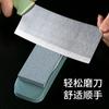 Pedra de Amolar Doméstica de Pequeno Porte Conveniente e Rápida Utensílio Doméstico Simples Afiador de Facas Doméstico com Base Antiderrapante Pedra de Amolar Dupla Face