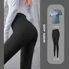 Conjunto de Ropa de Yoga sin Costuras Europea y Americana para Mujer, Camiseta Deportiva de Manga Corta para Fitness, Pantalones de Tiro Alto tipo Durazno para Levantar Glúteos, Conjunto Deportivo para Gimnasio y Running