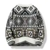 Generación transfronteriza 2336-53-suéter de cuello redondo nuevo para otoño e invierno suéter casual juvenil