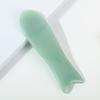 Palo Shujin para Desbloquear Meridianos, Raspador Facial con Forma de Pez de Jade, Palo de Masaje Portátil, Raspador para Masaje de Espalda, Personalizable