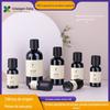 Xiying embalagem 50ml aromaterapia óleo essencial sub-garrafa 10ml luz de parede preta garrafa de vidro cosméticos high-end garrafa vazia