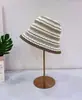 26 Modelos Nuevos de Sombreros de Pescador Calados a Rayas Multicolor para Mujer, Primavera y Verano, Estilo Relajado, Ligeros, Transpirables, Casuales y Adelgazantes