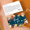Tarjeta de Agradecimiento Amazon Tarjeta de Servicio Postventa Tarjeta de Reseña Comercio Electrónico Transfronterizo Tarjeta Universal Personalizada Lista para Enviar
