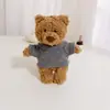 Solo Venta de Ropa Llavero Colgante de Oso de Barcelona 12cm Ropa de Muñeca Colgante de Oso