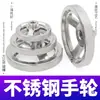 Acero Inoxidable 304 Borde Moleteado Varilla Roscada Trapezoidal Volante Roscado Cuadrado Ranura para Chaveta Tornillo de Fijación Agujero Hexagonal Tipo Pulido