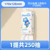 Papel Higiênico Manhua Pendurado Lenços Faciais 250 Folhas Guardanapos Domésticos Acessíveis Polpa de Madeira Natural Papel Higiênico Espessado Caixa Inteira Venda por Atacado