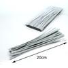 Fábrica en stock alambre plástico brida para cables hecho a mano diy hecho en casa accesorios de joyería alambre dorado material de cinta accesorios al por mayor