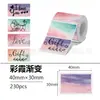 Papel Térmico con Gradiente de Color Ciclo Multicolor Adecuado para Papel de Etiqueta Térmica Jingchen B3S, Detong P1, Puchu Aq00
