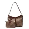 Bolsa Feminina de Luxo Usada Vintage Transfronteiriça 2026 Grande Capacidade Nova Bolsa Tote de Ombro Transversal Retro para Mulheres