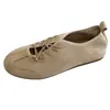 Zapatos de entrenamiento casuales planos retro para mujer, nuevo modelo verano 2026, suela suave, cómodos para los pies, zapatos Mary Jane estilo ballet