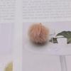 Colgante de Pelo Sintético de Visón 2021 Nueva Moda Elegante para Mujer Pendientes de Bola de Pelo de Línea Larga de Felpa Adecuados para Accesorios de Oreja de Invierno