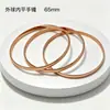 Pulseras de Acero de Titanio con Diseño de Onda en Espiral, Elegantes, Sencillas y Versátiles, Diversas Joyerías de Pulseras de Acero Inoxidable, Pulseras de Joyería para Manos Trenzadas