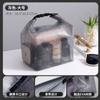 Cesta Portátil para Banho de Dormitório Estudantil Bolsa para Artigos de Higiene Pessoal de Banho Público Masculina e Feminina Bolsa de Banho com Grande Capacidade e Drenagem