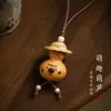 Colgante de llavero estilo chino, colgante de bolsa con forma de calabaza, accesorios culturales y creativos, nueva decoración colgante estilo chino, regalo, personalizable
