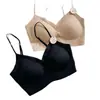 Xiaoyunjie 2318 Nuevo Estilo Coreano Sin Costuras Push-Up Espalda Descubierta Una Pieza Espalda Bonita Sujetador Chaleco Fino Fresco