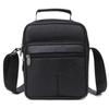 Nuevo bolso de cuero genuino para hombre, bolso de hombro de piel de vaca de primera capa, bolso cruzado de moda para hombre, bolso de mano informal, maletín de negocios