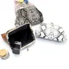 Aliexpress Fornece Estilo Europeu e Americano P.U. Padrão Cobra Pequena Carteira Feminina Fivela Porta-Moedas Mini Bolsa Pequena Estoque Venda por Atacado