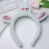 Diadema de Cabeza de Muñeca Monstruo Bubu Marta Burbuja Suave Linda Femenina Corazón Bola de Pelo Conejo Linda Dibujo Animado Peluche Diadema