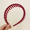 Venta al por mayor de fábrica paquete de cabello diadema para el cabello diadema nueva para mujer para lavarse la cara con dientes antideslizante para cabello corto rebelde pinza para el cabello cueva para el cabello